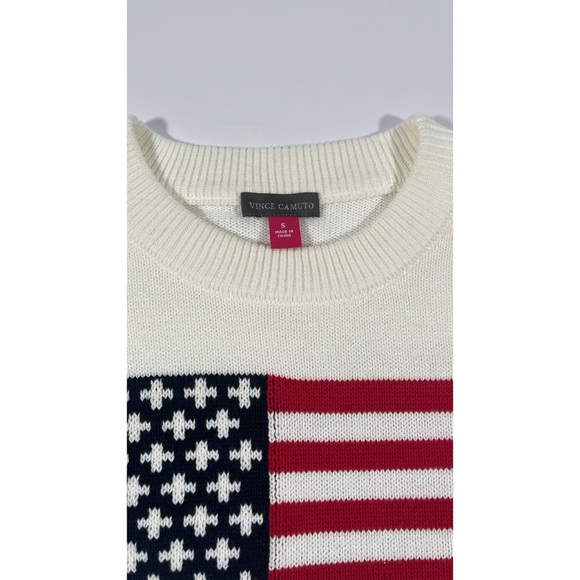 Vince Camuto Flag Pullover Knit Sweater (Size: S) - Picture 5 of 6